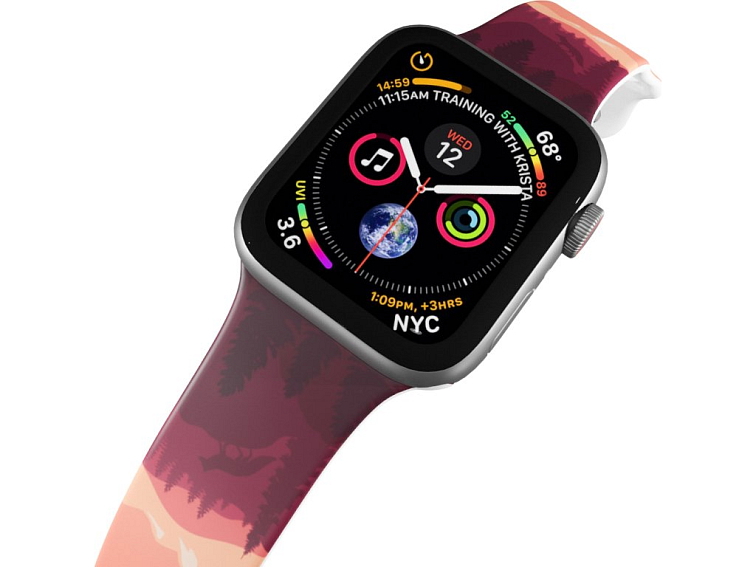 Apple watch řemínek Východ slunce na horách