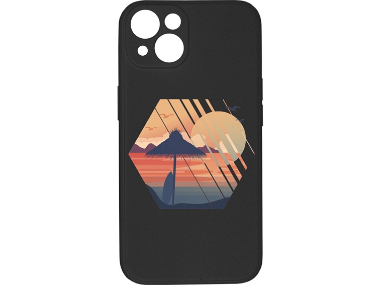 Kryt Západ slunce černý pro iPhone 13