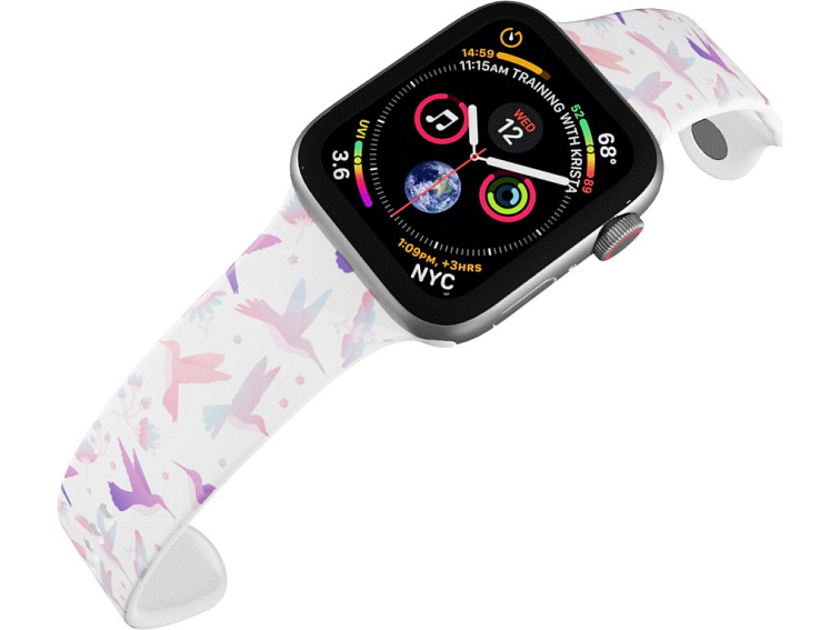 Apple watch řemínek Kolibříci
