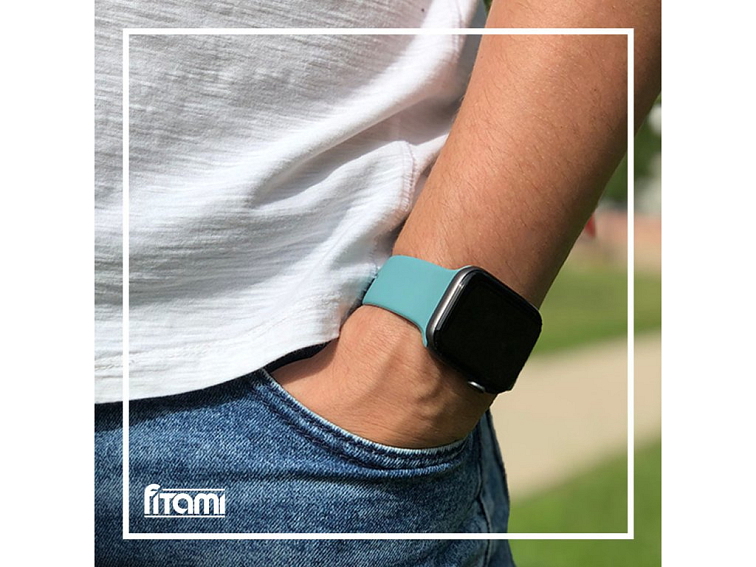 Jednobarevný řemínek pro Apple Watch - Kaktus