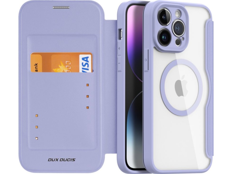 Ochranné pouzdro pro iPhone 14 Pro MAX - DuxDucis, SkinX Pro with MagSafe Purple