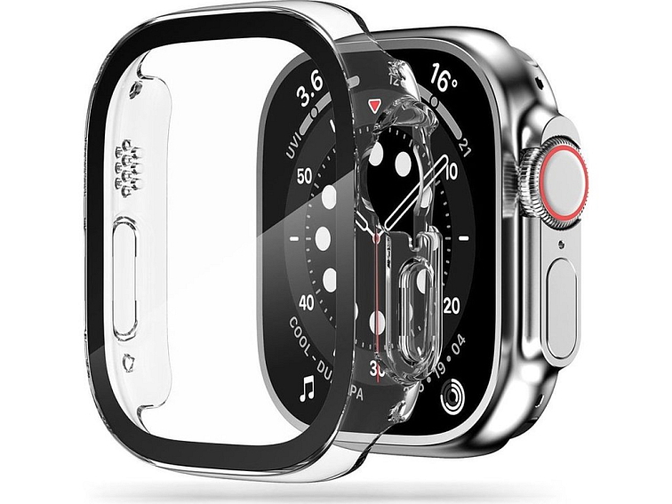 Pouzdro / kryt pro Apple Watch 49mm - Tech-Protect, Defense360 Clear