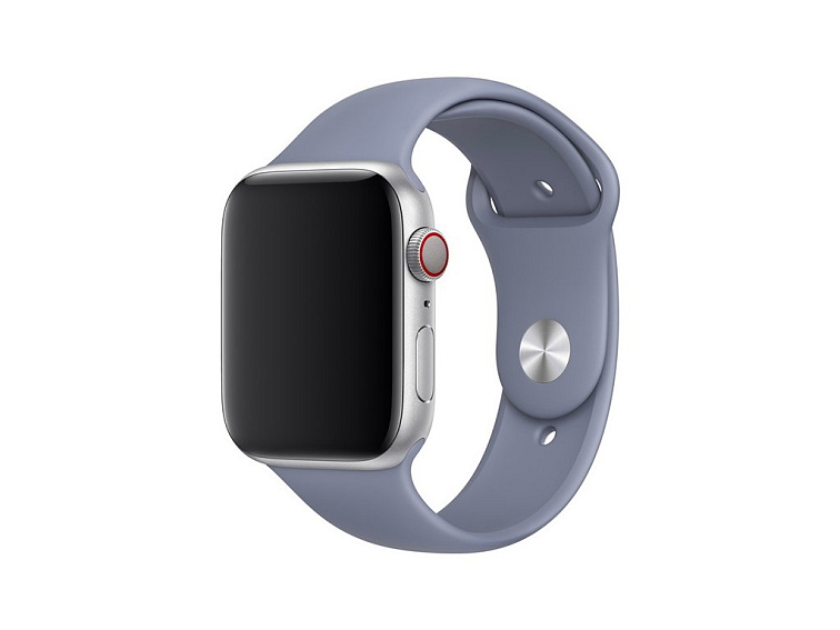 Jednobarevný řemínek pro Apple Watch - Levandulově-šedý