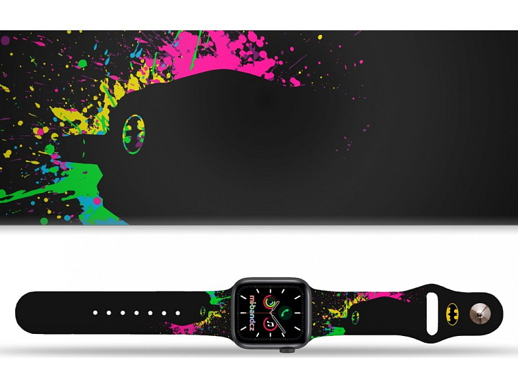Apple watch řemínek Batman - Barevný