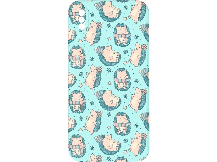 Kryt Ježek se šálou pro iPhone XS Max