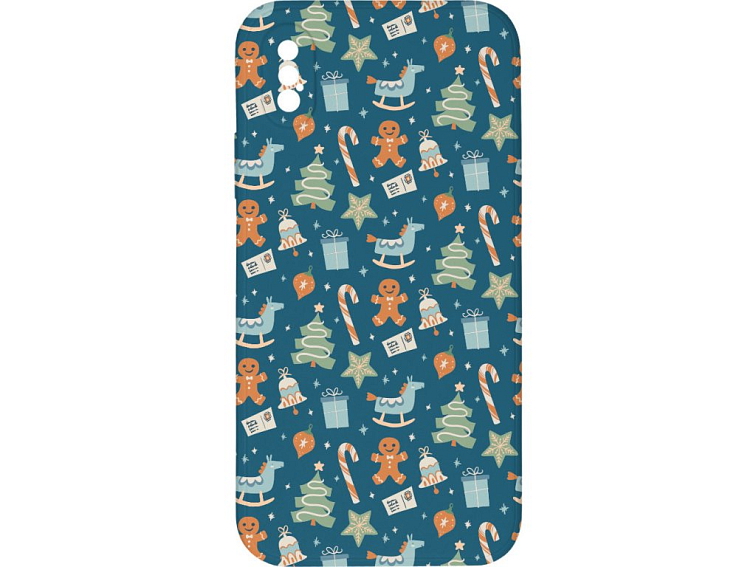 Kryt Vánoční elementy pro iPhone X/XS