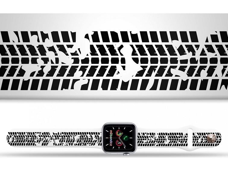 Apple watch řemínek Stopy pneumatiky