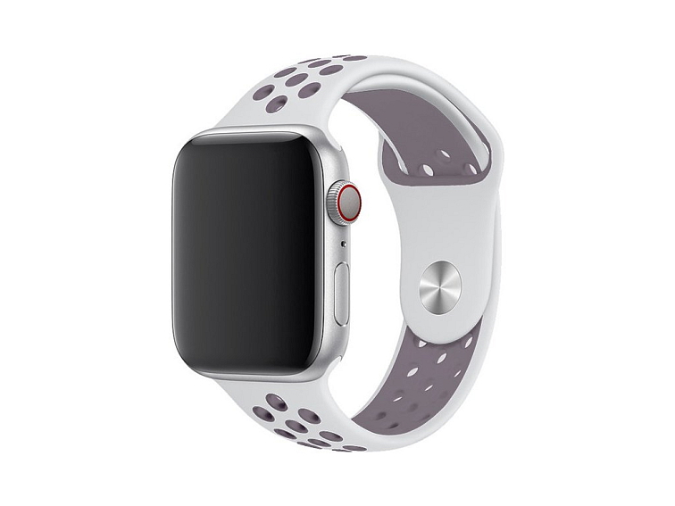 Sportovní řemínek na Apple Watch - Bílá levandule