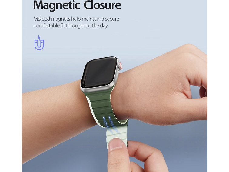 Řemínek na Apple Watch 38mm / 40mm / 41mm / 42mm - DuxDucis, LD Green