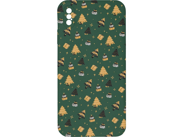 Kryt Vánoční stromky s dárky pro iPhone XS Max