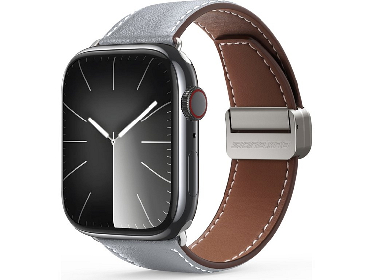 Řemínek na Apple Watch 38mm / 40mm / 41mm / 42mm - DuxDucis, YA Gray
