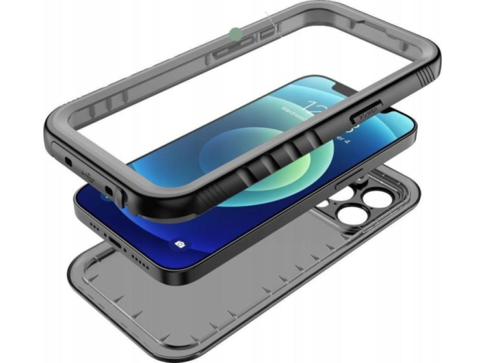 Voděodolné pouzdro na iPhone 15 - Tech-Protect, ShellBox IP68 with MagSafe