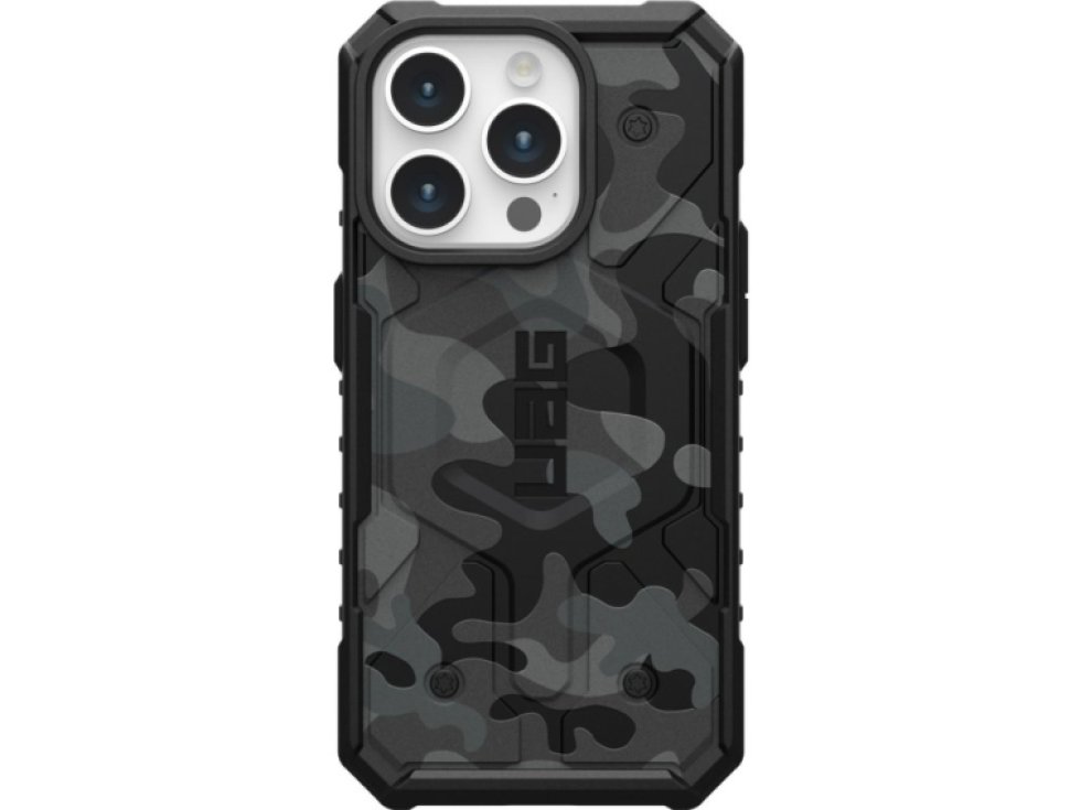 Ochranný kryt na iPhone 15 Pro - UAG, Pathfinder SE MagSafe Midnight Camo