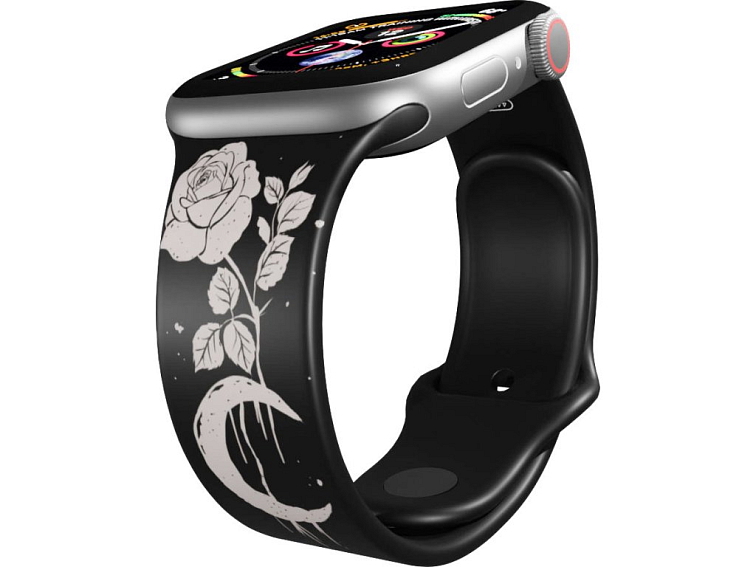 Apple watch řemínek Černá růže
