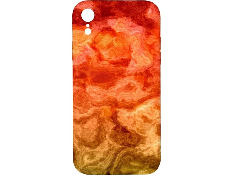 Kryt Ohnivý mramor pro iPhone XR