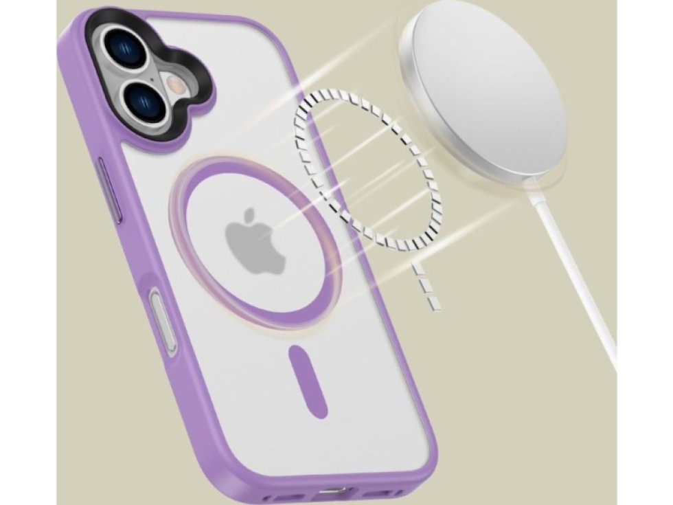 Ochranný kryt na iPhone 16 - Tech-Protect, Magmat MagSafe Matte Mauve