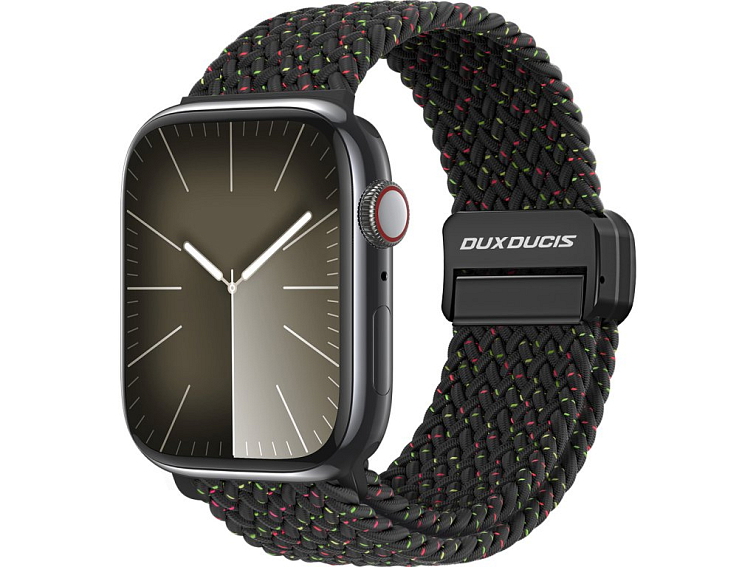 Řemínek na Apple Watch 38mm / 40mm / 41mm / 42mm - DuxDucis, Mixture Pro Black