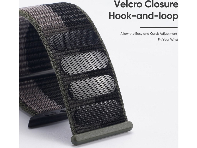 Řemínek pro Apple Watch 44mm / 45mm / 46mm / 49mm - DuxDucis, Sport TornadoGray