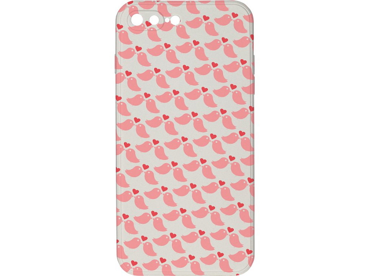 Kryt Ptáčci se srdíčkem pro iPhone 7/8 Plus