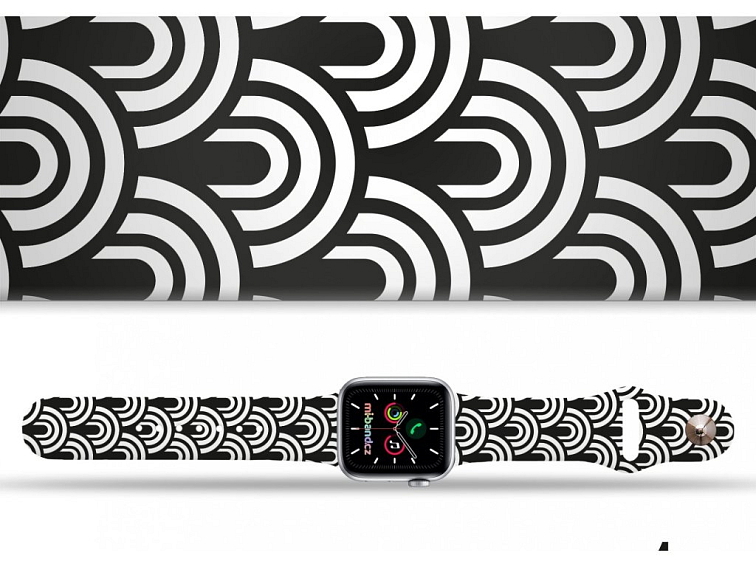 Apple watch řemínek Půlkroužky