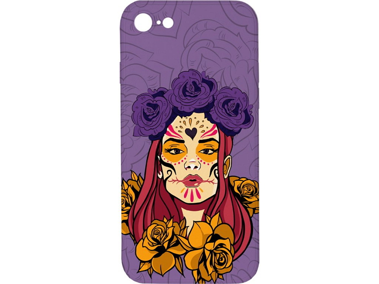 Kryt Lebka s květy 2 pro iPhone 7/8/SE2020