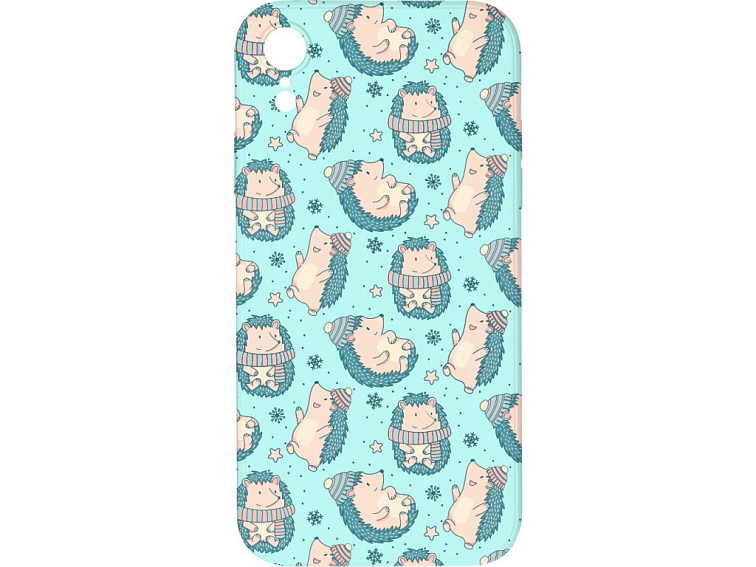 Kryt Ježek se šálou pro iPhone XR