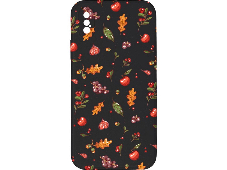 Kryt Podzimní nadílka černý pro iPhone X/XS