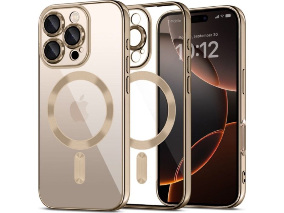 Ochranný kryt na iPhone 16 Pro MAX - Tech-Protect, Magflex MagSafe Shiny Desert