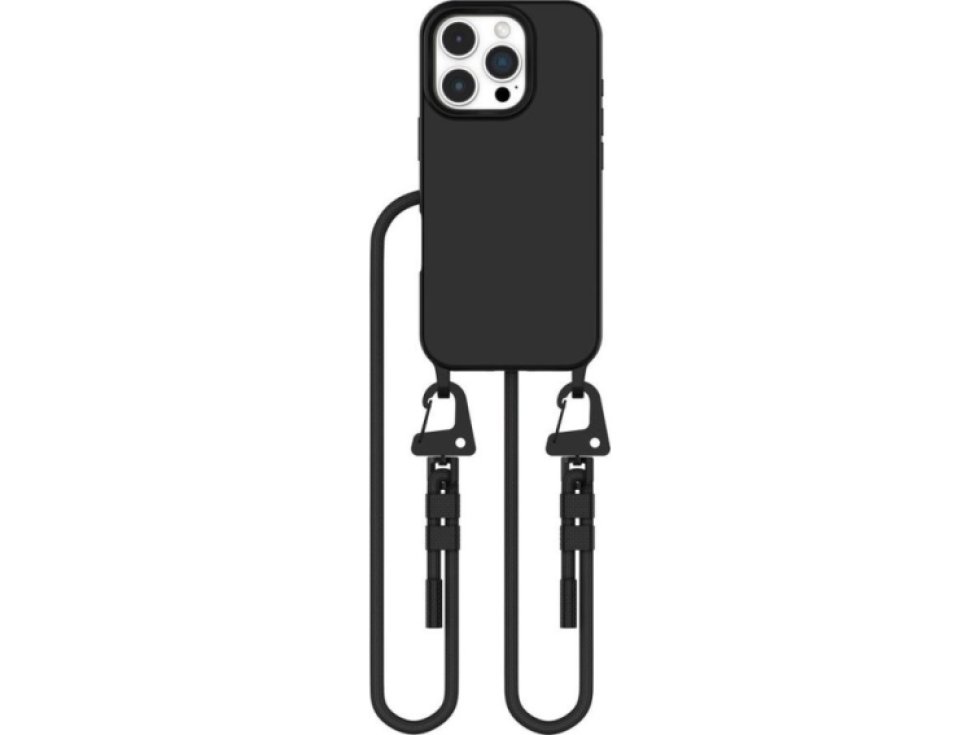 Kryt se šňůrkou na iPhone 16 Pro MAX - Tech-Protect, Magnecklace MagSafe Black