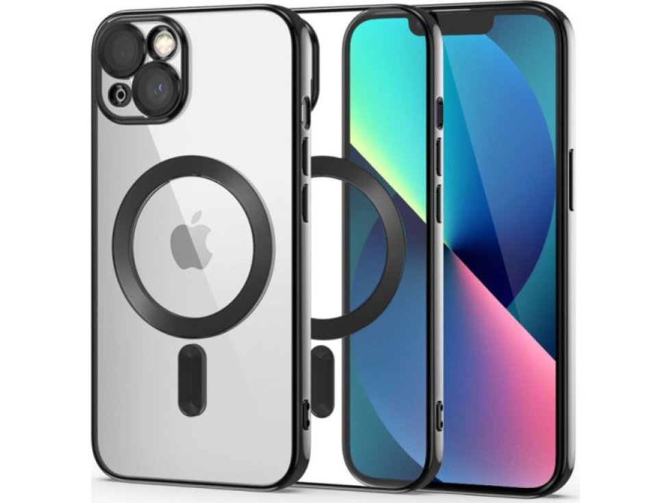 Ochranný kryt na iPhone 13 - Tech-Protect, Magshine MagSafe Black