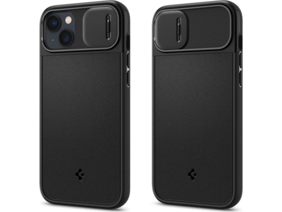 Ochranný kryt pro iPhone 14 PLUS - Spigen, Optik Armor Mag Black