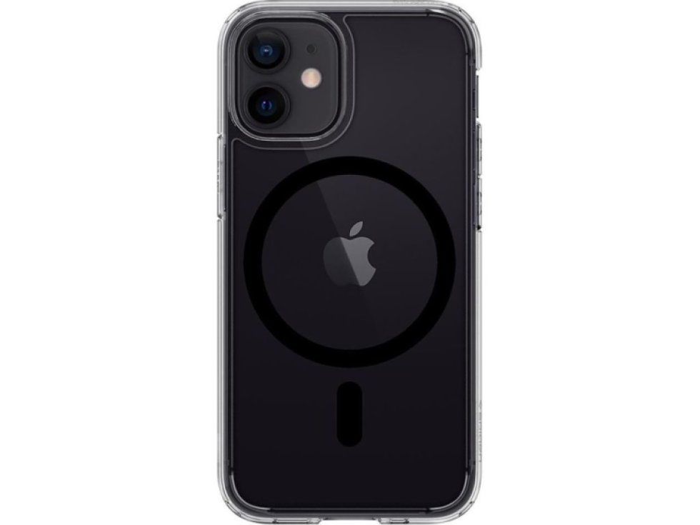 Ochranný kryt pro iPhone 12 / 12 Pro - Spigen, Ultra Hybrid Mag Black