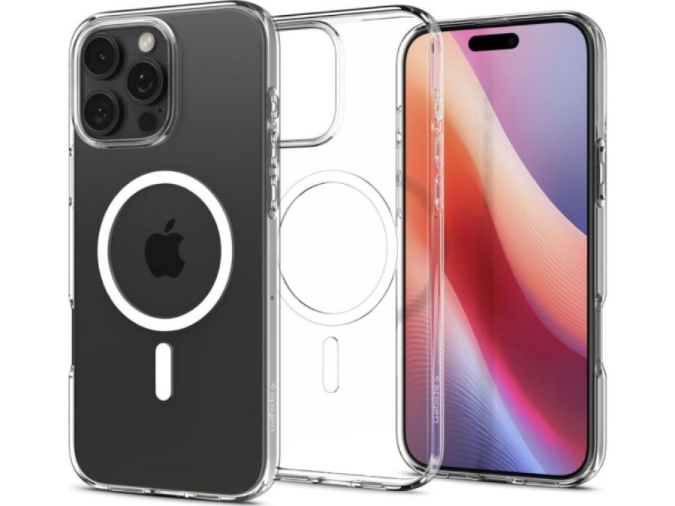 Ochranný kryt na iPhone 16 Pro - Spigen, Liquid Crystal MagSafe Crystal Clear