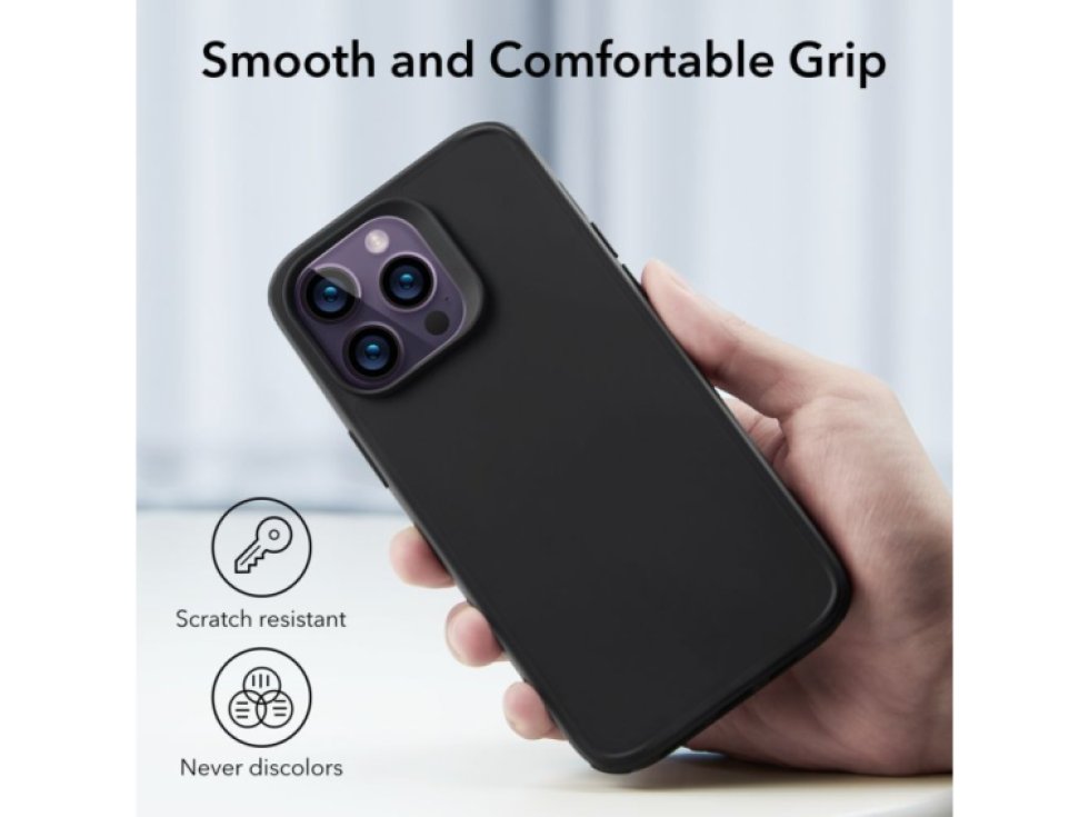 Ochranný kryt pro iPhone 14 Pro MAX - ESR, Classic Hybrid HaloLock Black