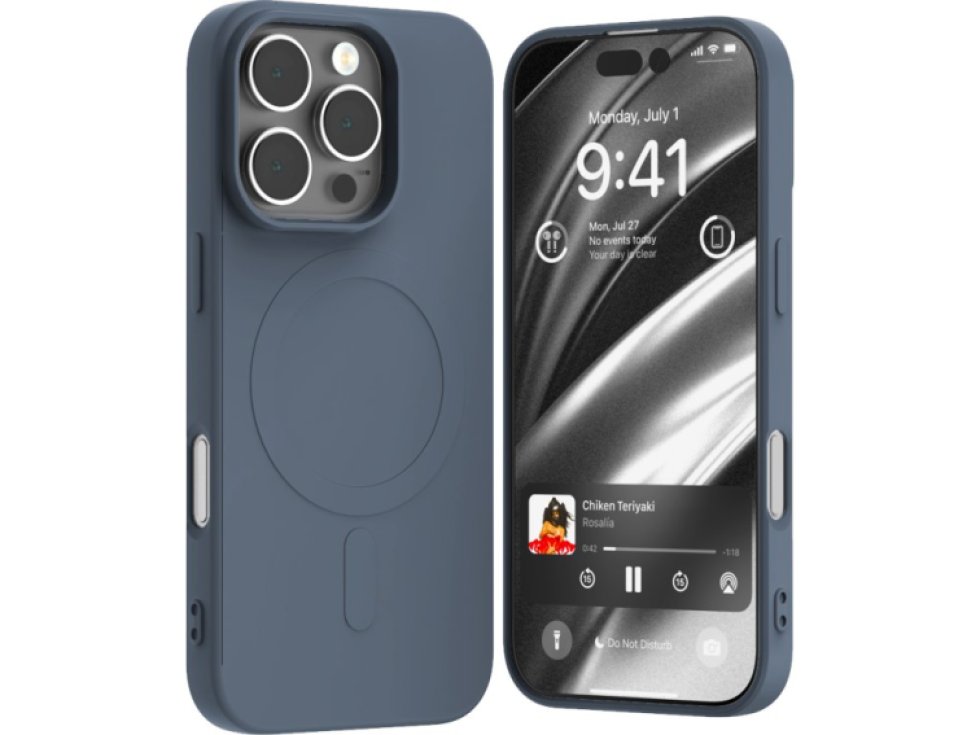 Ochranný kryt na iPhone 16 Pro - Mercury, SemiSilicon MagSafe Sierra