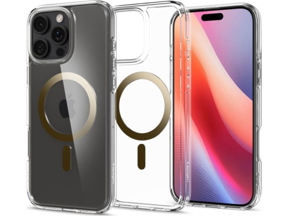Ochranný kryt na iPhone 16 Pro - Spigen, Ultra Hybrid MagSafe Gold
