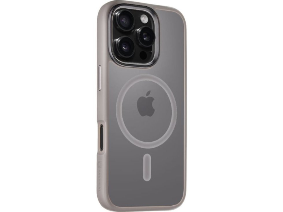 Ochranný kryt na iPhone 16 Pro - Tactical, MagForce Hyperstealth Light Gray