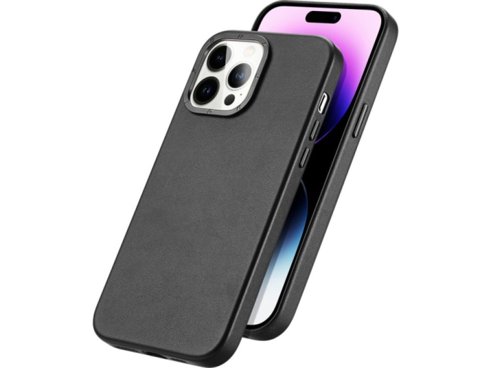 Ochranný kryt na iPhone 14 Pro MAX - DuxDucis, Grit with MagSafe Black