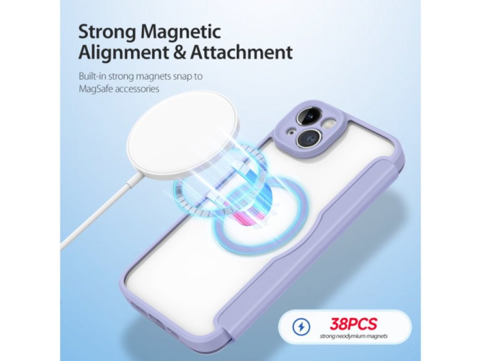 Ochranné pouzdro pro iPhone 14 PLUS - DuxDucis, SkinX Pro with MagSafe Purple