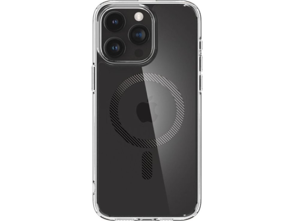Ochranný kryt na iPhone 15 Pro - Spigen, Ultra Hybrid MagSafe Carbon Fiber