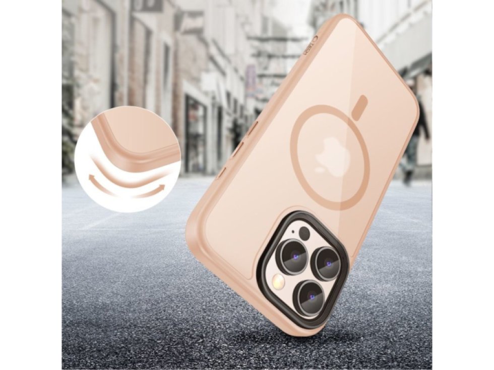 Ochranný kryt na iPhone 16 Pro - Tech-Protect, Magmat MagSafe Matte Desert