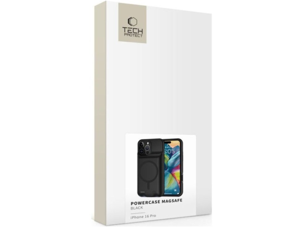 Nabíjecí pouzdro na iPhone 16 Pro - Tech-Protect, Powercase MagSafe 7000mAh