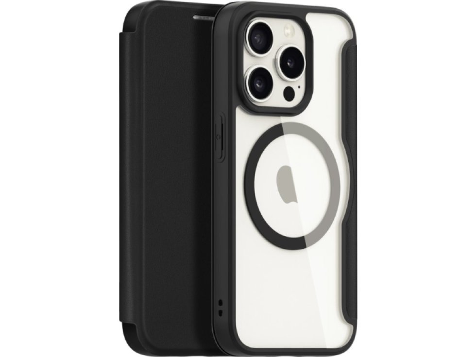 Ochranné pouzdro na iPhone 15 Pro - DuxDucis, SkinX Pro with MagSafe Black