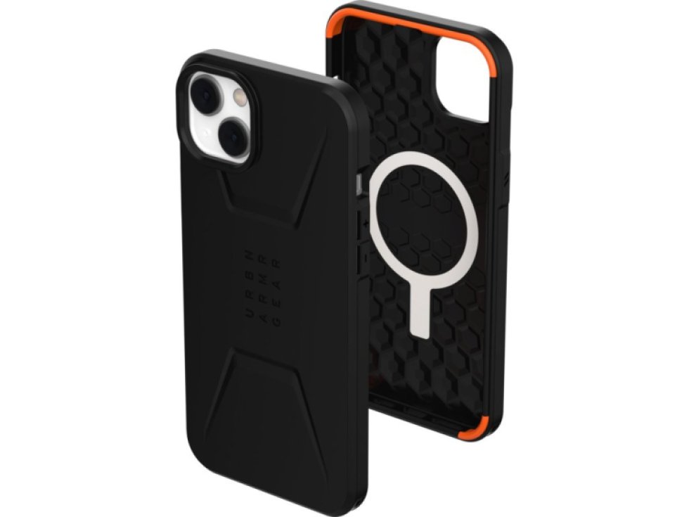 Ochranný kryt pro iPhone 14 PLUS - UAG, Civilian MagSafe Black
