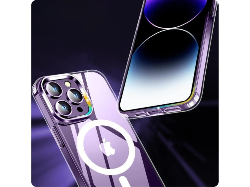 Ochranný kryt pro iPhone 15 - Tech-Protect, FlexAir Hybrid MagSafe Clear