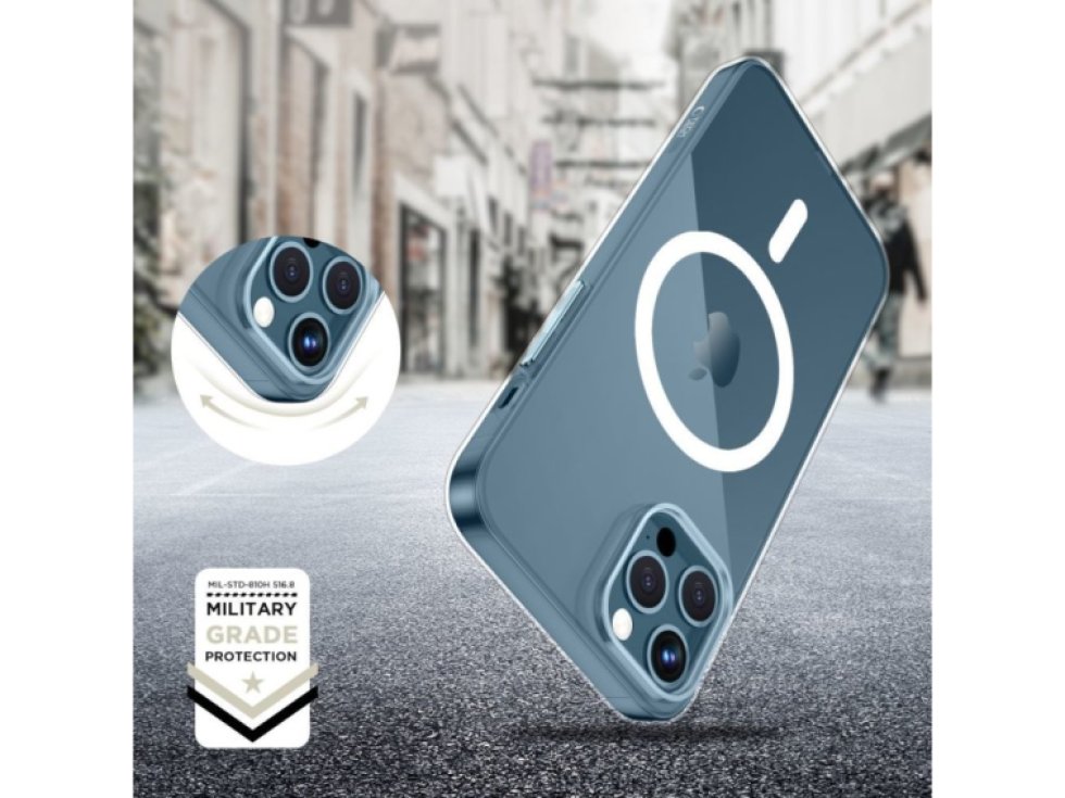 Ochranný kryt na iPhone 12 / 12 Pro - Tech-Protect, FlexAir MagSafe Clear