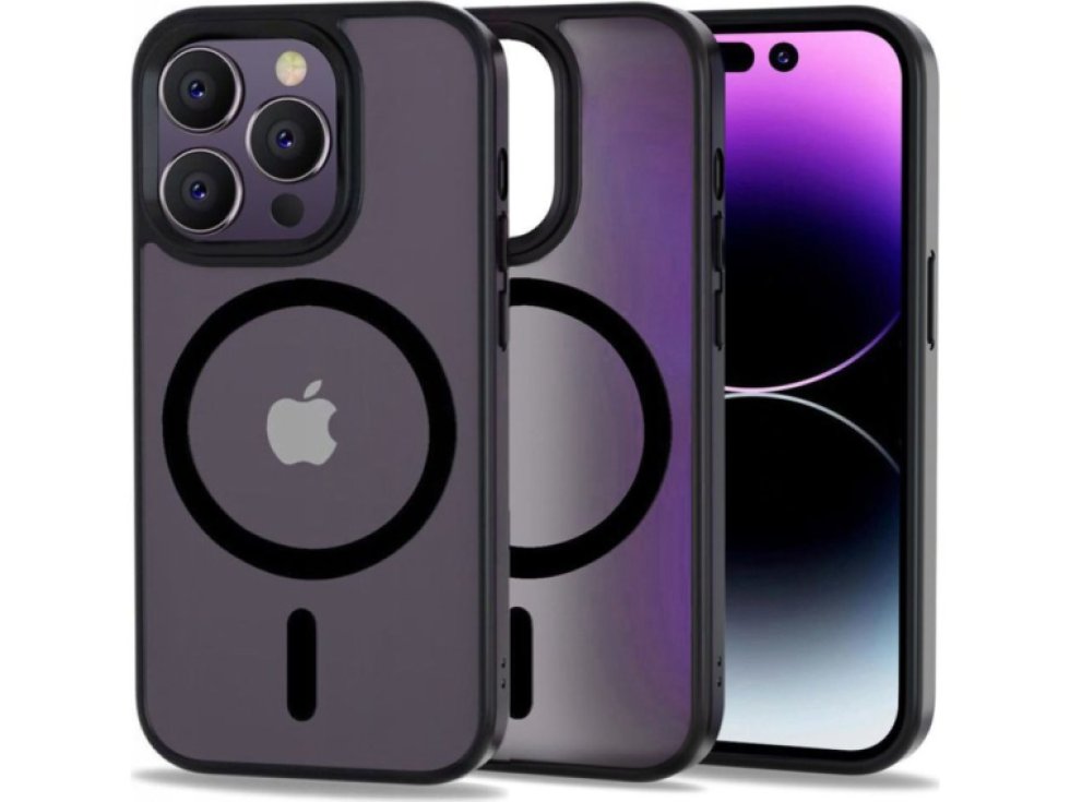 Ochranný kryt pro iPhone 14 Pro - Tech-Protect, Magmat MagSafe Matte Black