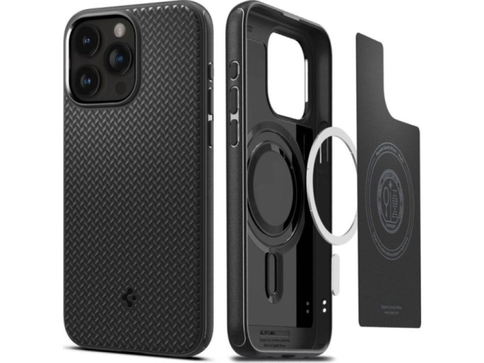 Ochranný kryt na iPhone 15 Pro MAX - Spigen, Mag Armor MagSafe Black