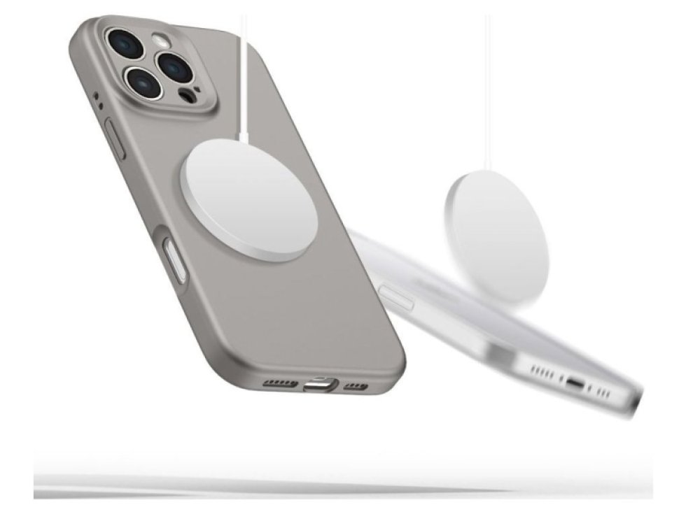 Ochranný kryt na iPhone 16 Pro MAX - Tech-Protect, Liquid MagSafe Stone Gray