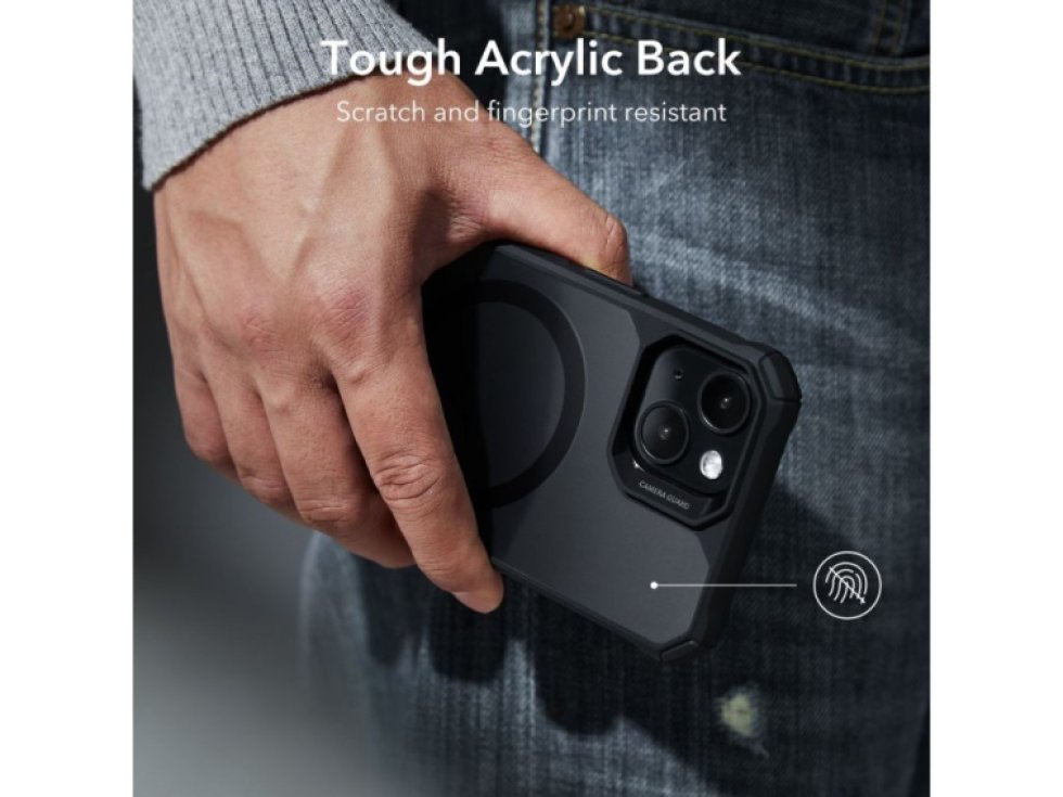 Ochranný kryt pro iPhone 14 PLUS - ESR, Air Armor HaloLock Frosted Black